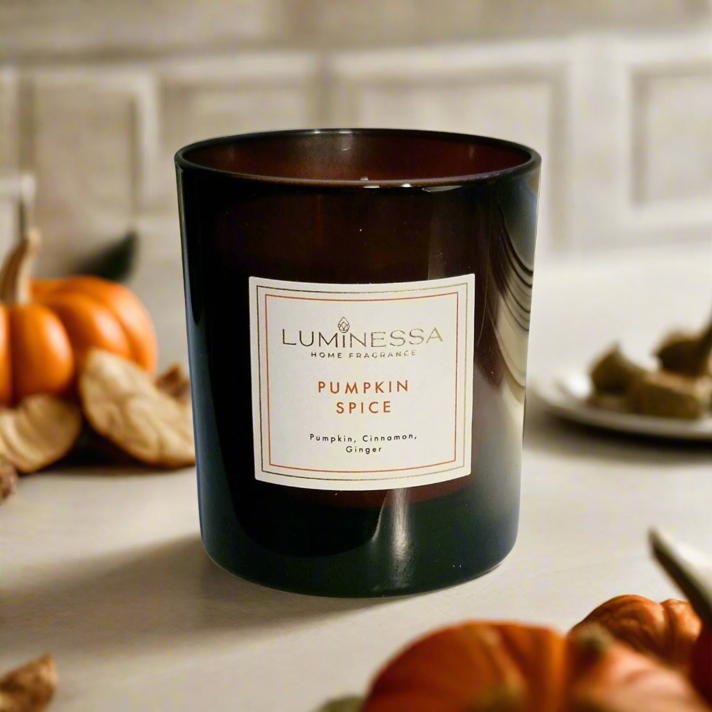Pumpkin, Cinnamon, Ginger - Pumpkin Spice Candle 220g