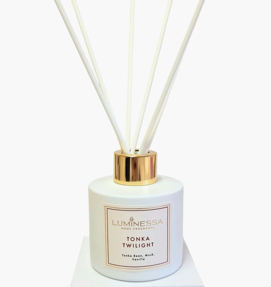 Tonka bean, Vanilla, Musk - Tonka Twilight 100ml Reed Diffuser image 0