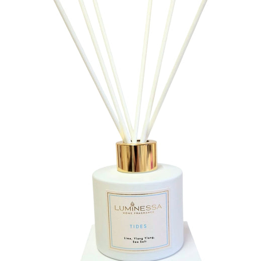 Lime, Ylang Ylang, Sea salt - Tides 100ml Reed Diffuser image 0