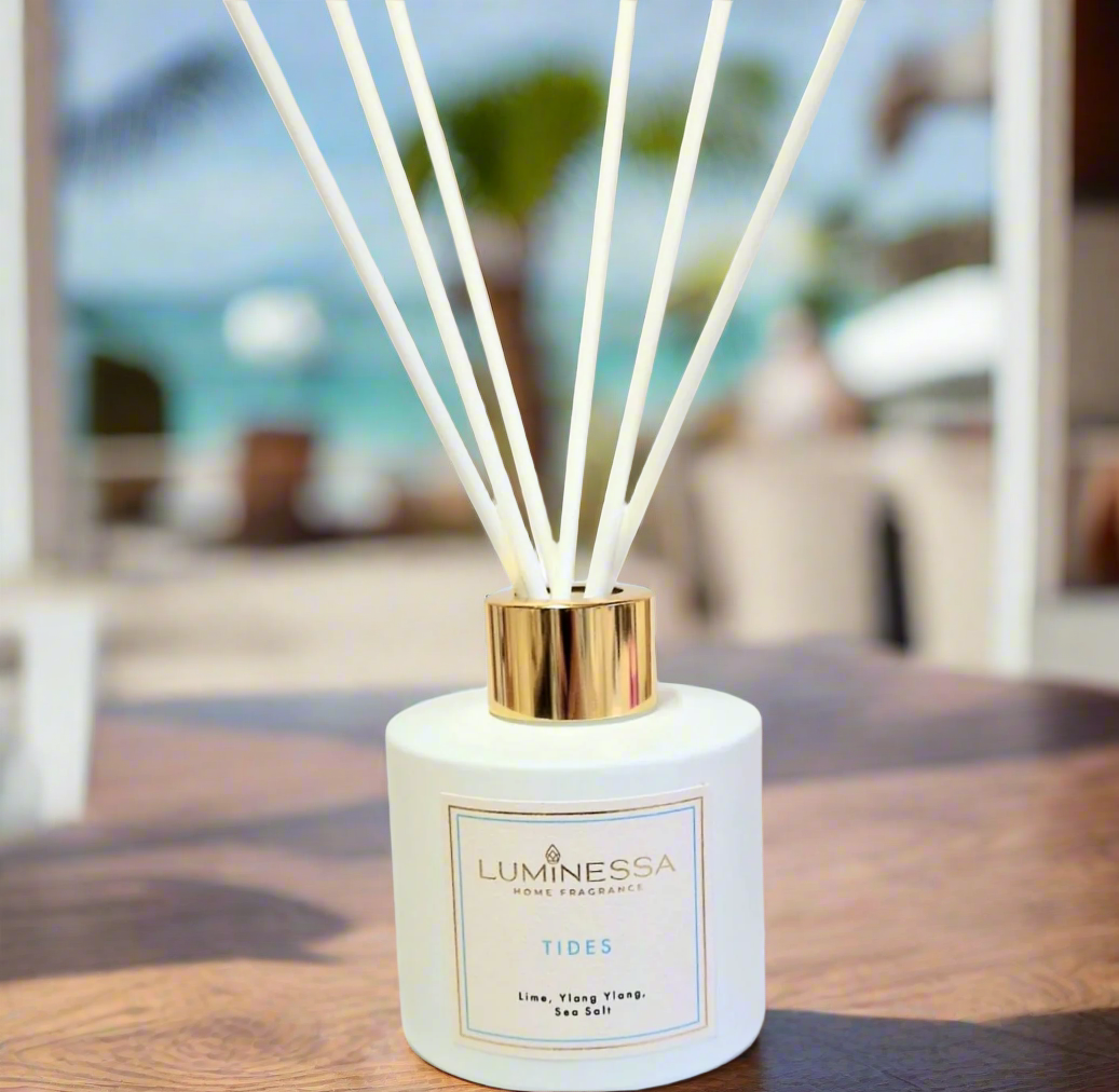 Lime, Ylang Ylang, Sea salt - Tides 100ml Reed Diffuser
