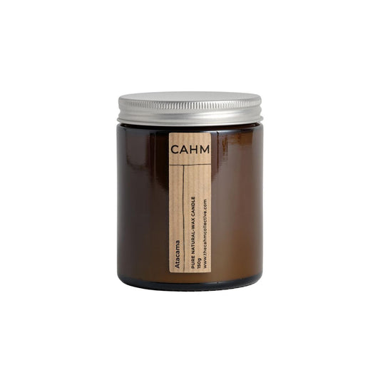 Atacama Scented Candle - Lime, Galbanum & Orange - Amber Jar