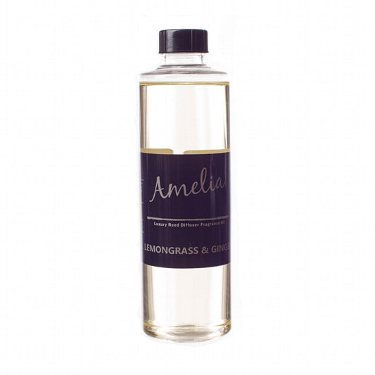 Reed Diffuser Oil, Lemongrass and Ginger