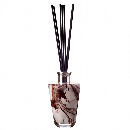Reed Diffuser in Carnelian Marble Glass