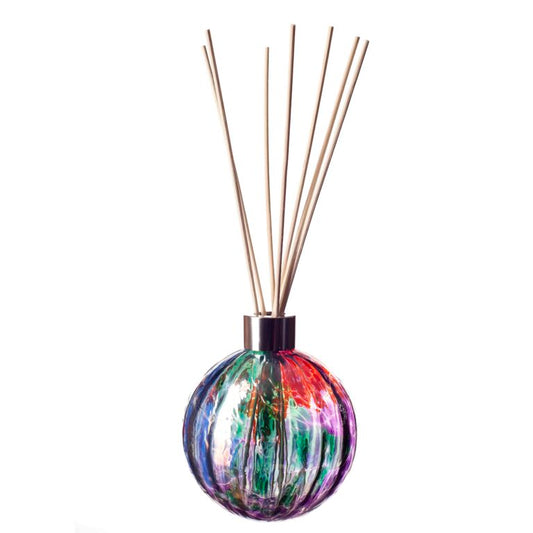 Round diffuser glass in Red, Blue and Green
