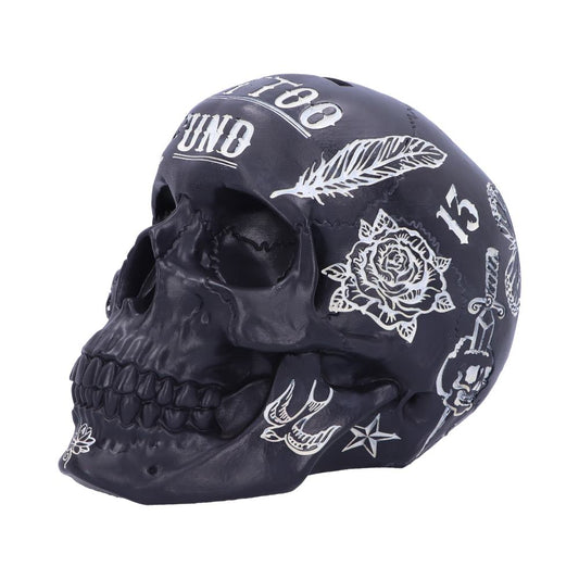 Tattoo Fund Skull Money Box (Black)