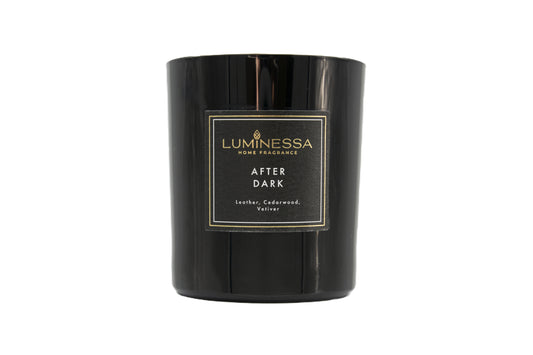 Leather, Cedarwood, Vetiver - After Dark Candle 220g image 0