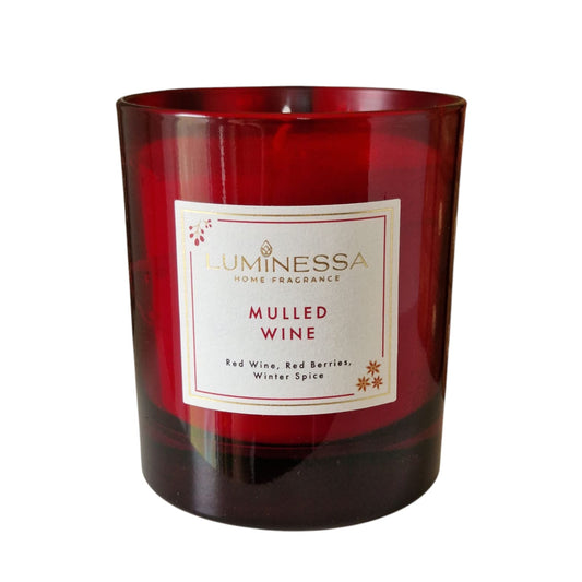 Red wine, Red berries, Winter spices - Mulled Wine Candle 220g image 0