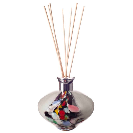 Oval Reed Diffuser in Grey Inferno Glass