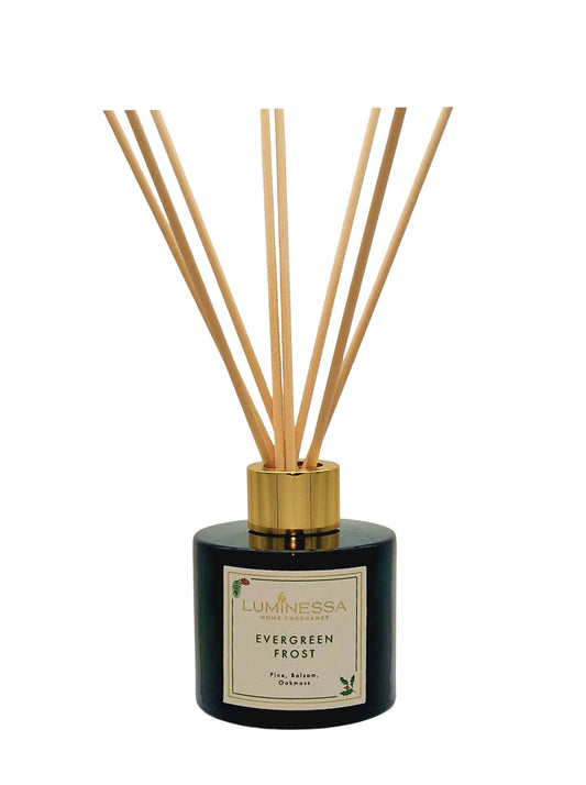 Pine, Balsam, Oakmoss - Evergreen Frost 100ml Reed Diffuser
