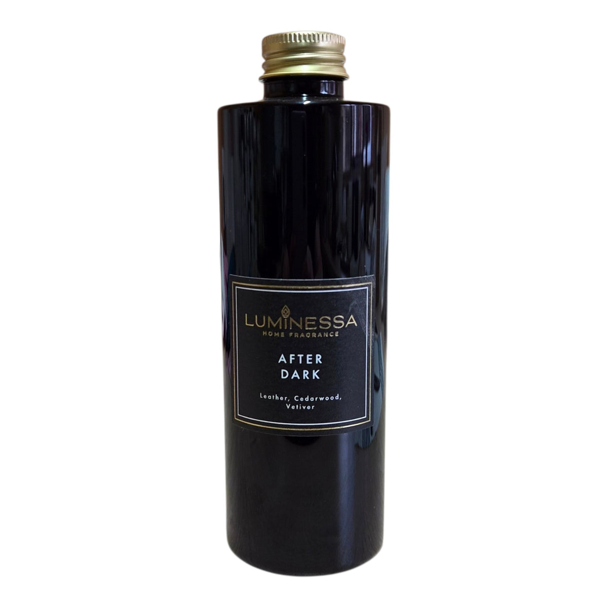 Leather, Cedarwood, Vetiver - After Dark 250ml Reed Diffuser Refill Oil