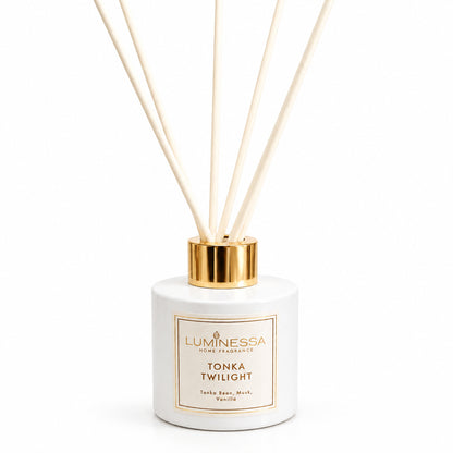 Tonka bean, Vanilla, Musk - Tonka Twilight 100ml Reed Diffuser image 0