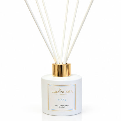 Lime, Ylang Ylang, Sea salt - Tides 100ml Reed Diffuser image 0