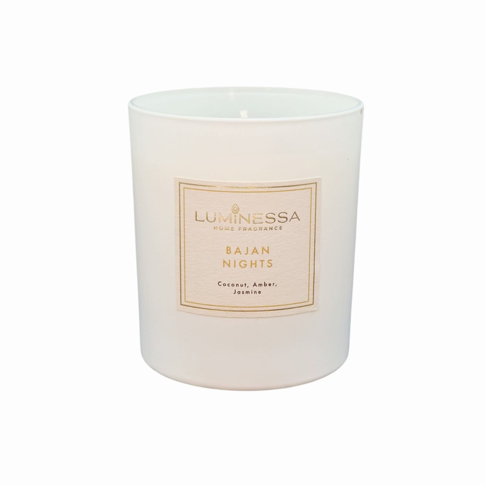 Coconut, Jasmine, Amber  - Bajan Nights Candle 220g image 0