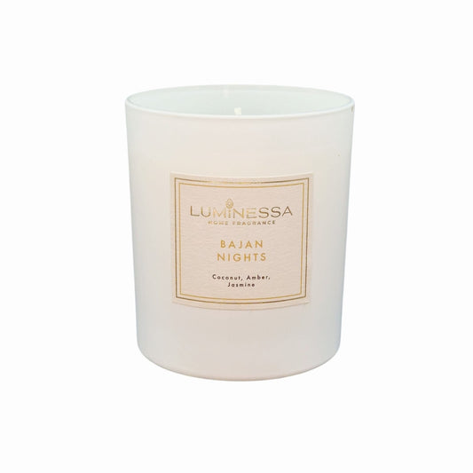 Coconut, Jasmine, Amber  - Bajan Nights Candle 220g image 0