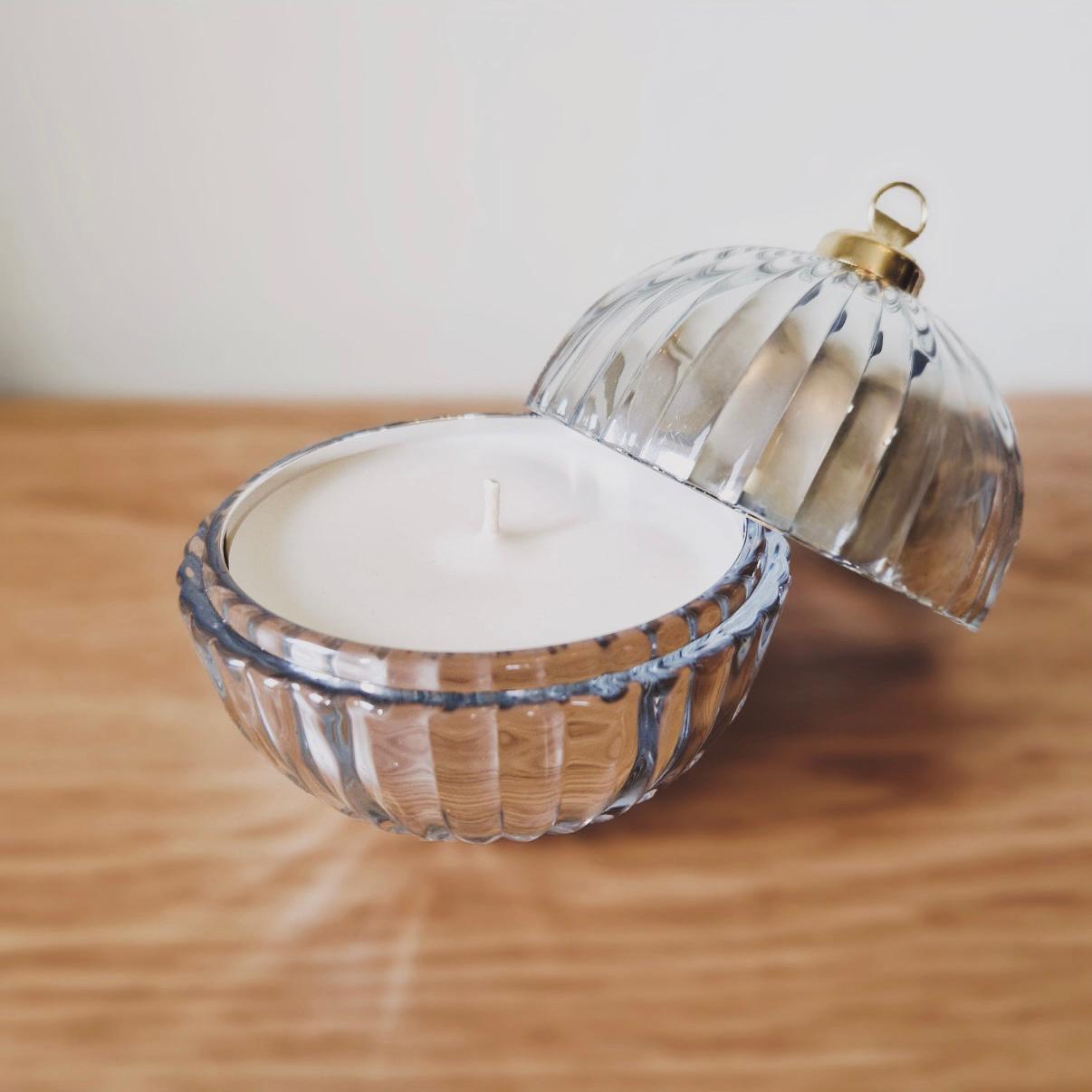 Bubblegum, Cotton Candy, Vanilla - Snow Angel Bauble Candle 195g