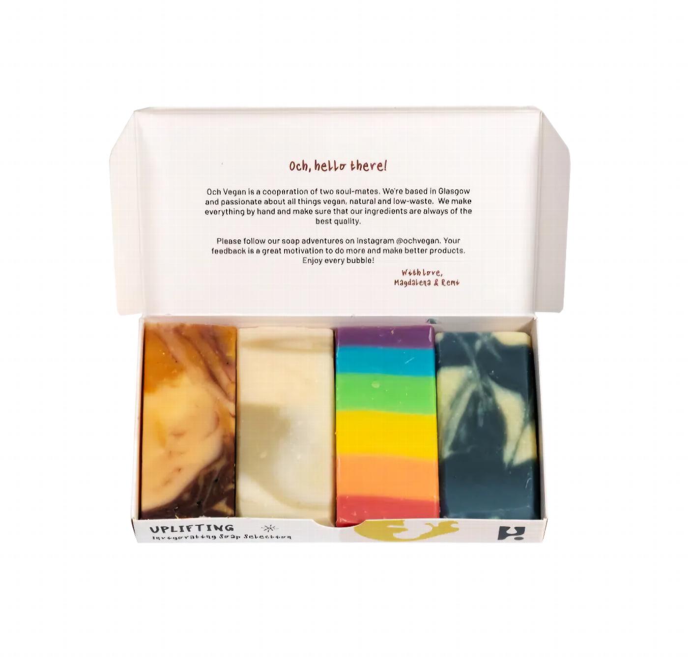 Uplifting soap gift set