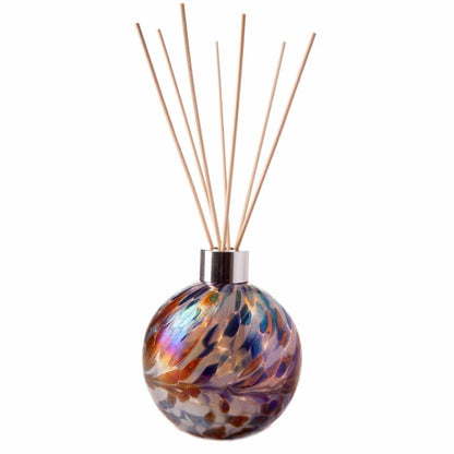 Round diffuser glass in White, Blue and Red