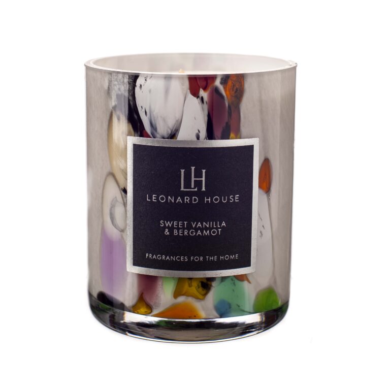Sweet Vanilla and Bergamot Scented Candle
