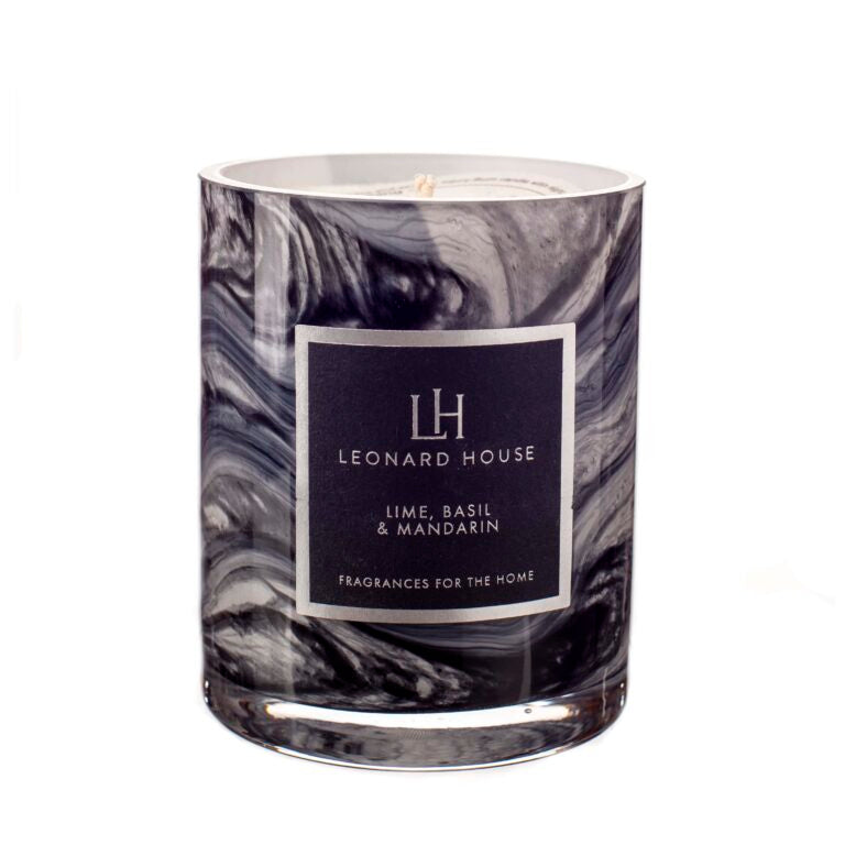 Lime, Basil and Mandarin Scented Candle