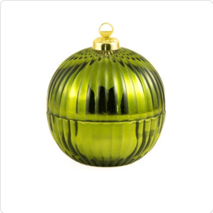 Evergreen Frost Bauble Candle – 195g