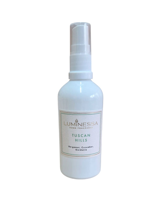 Bergamot, Cucumber, Gardenia -Tuscan Hills 100ml Room Spray image 0