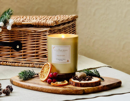 Orange peel, Clove, Nutmeg - Yuletide Candle 220g image 1