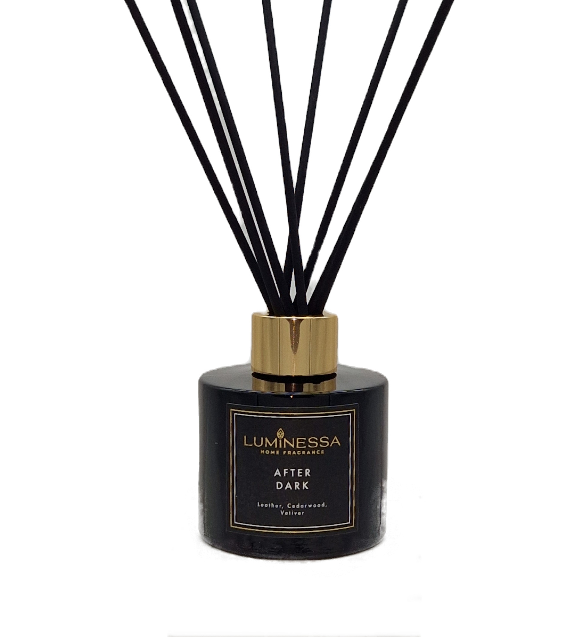 Leather, Cedarwood, Vetiver - After Dark 100ml Reed Diffuser image 0