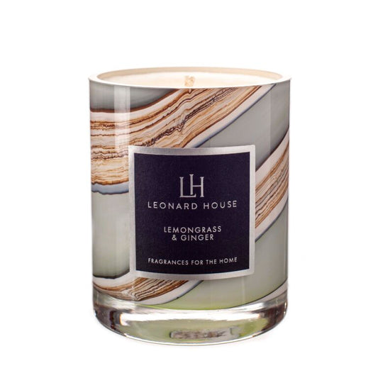 Lemongrass and Ginger Scented Candle