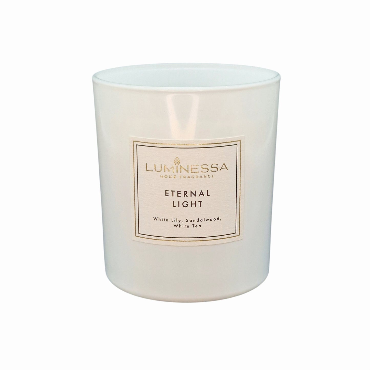 White Lily, Sandalwood, White Tea - Eternal Light Candle 220g