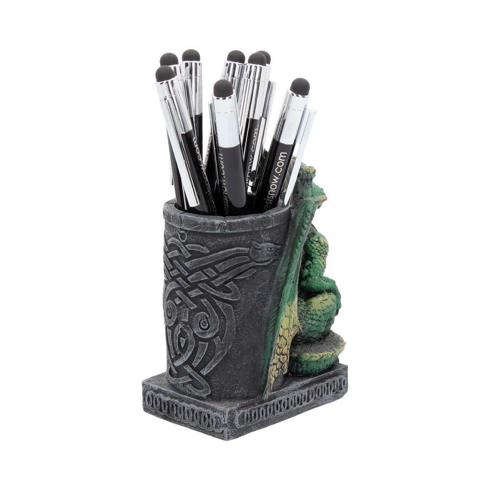 Wyrm Dragon Pen Pot 10.6cm