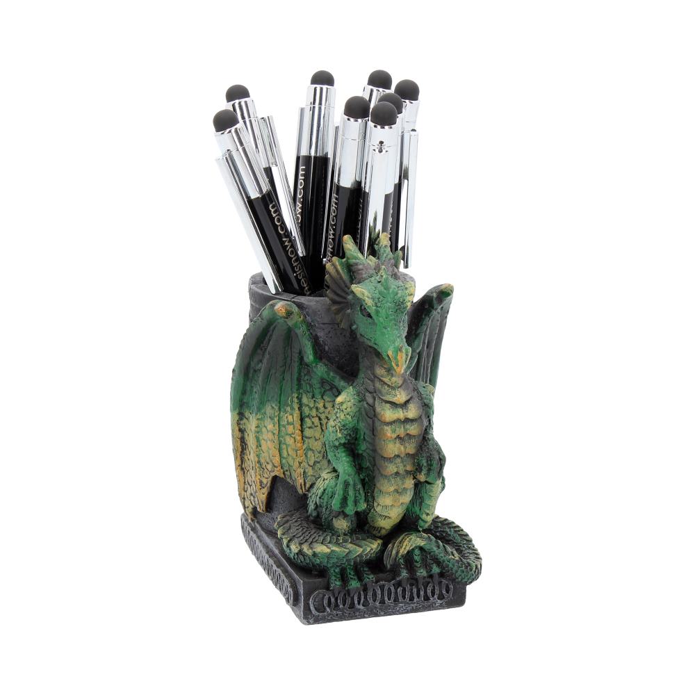 Wyrm Dragon Pen Pot 10.6cm