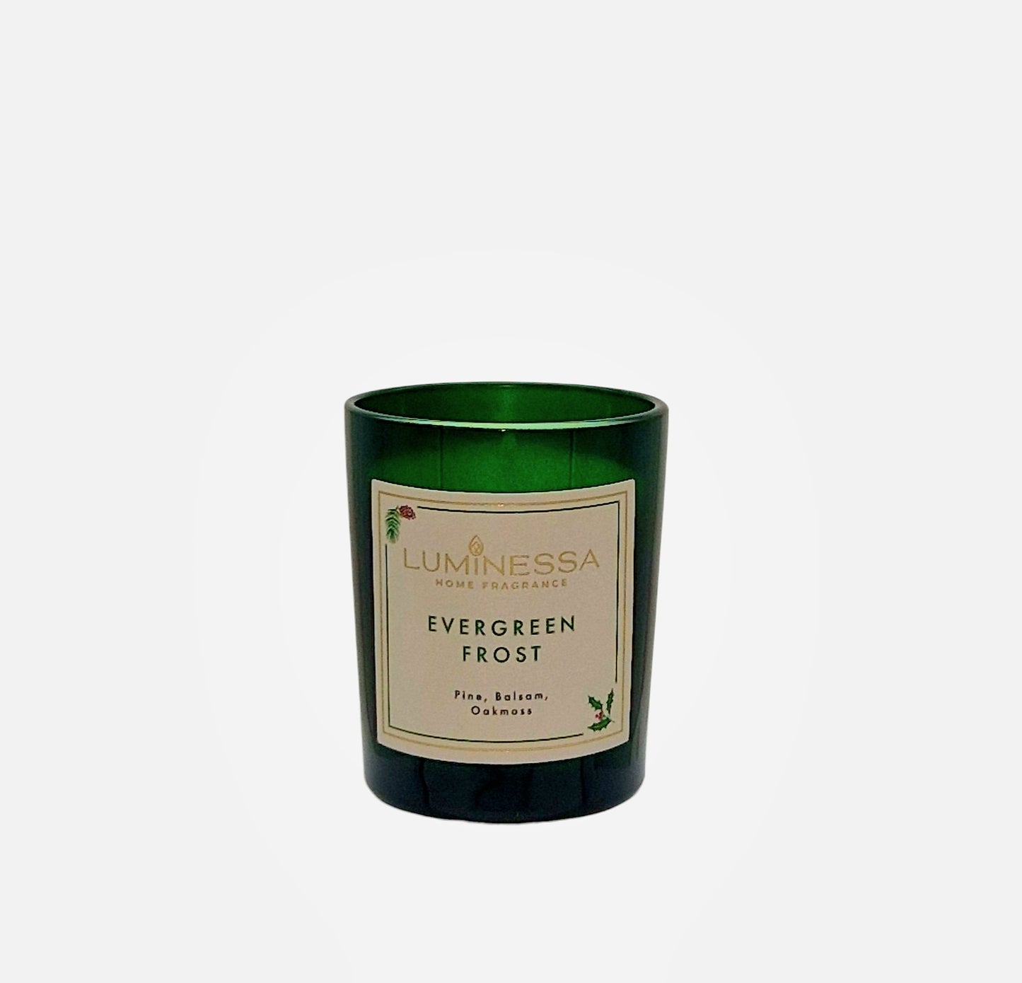 Pine, Balsam, Oakmoss - Evergreen Frost Candle 220g