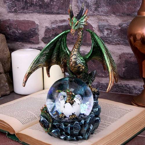 Emerald Oracle Dragon 19cm